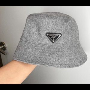 Prada hat.